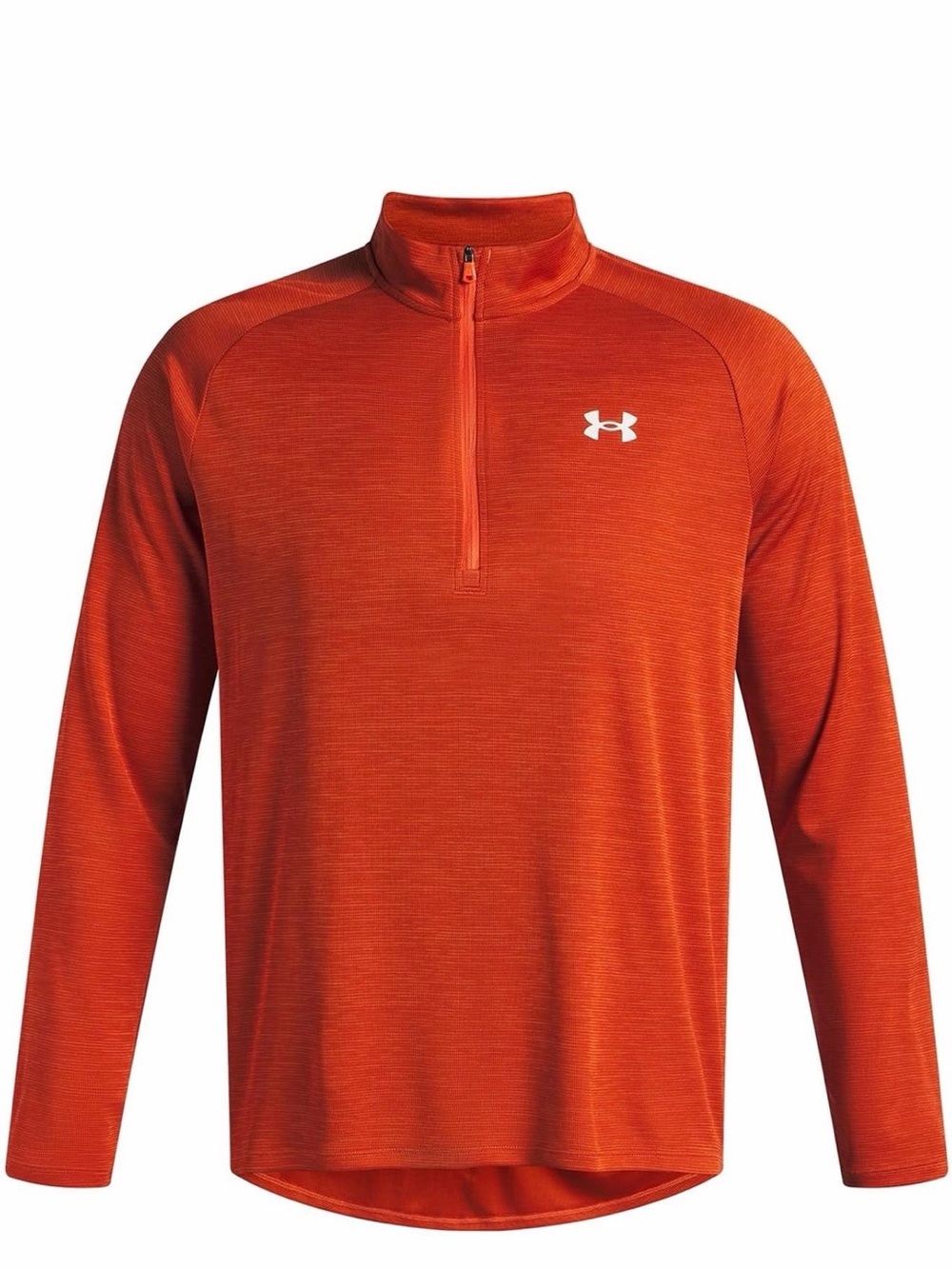 NWOT Under Armour Men’s Orange 1/4 Zip Performance Pullover